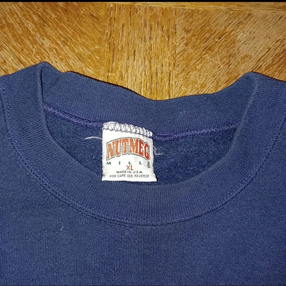 Nutmeg Mills Vintage 1994 Dallas Cowboys Pullover Sweat Shirt Made in USA sizeXL - Picture 5 of 7